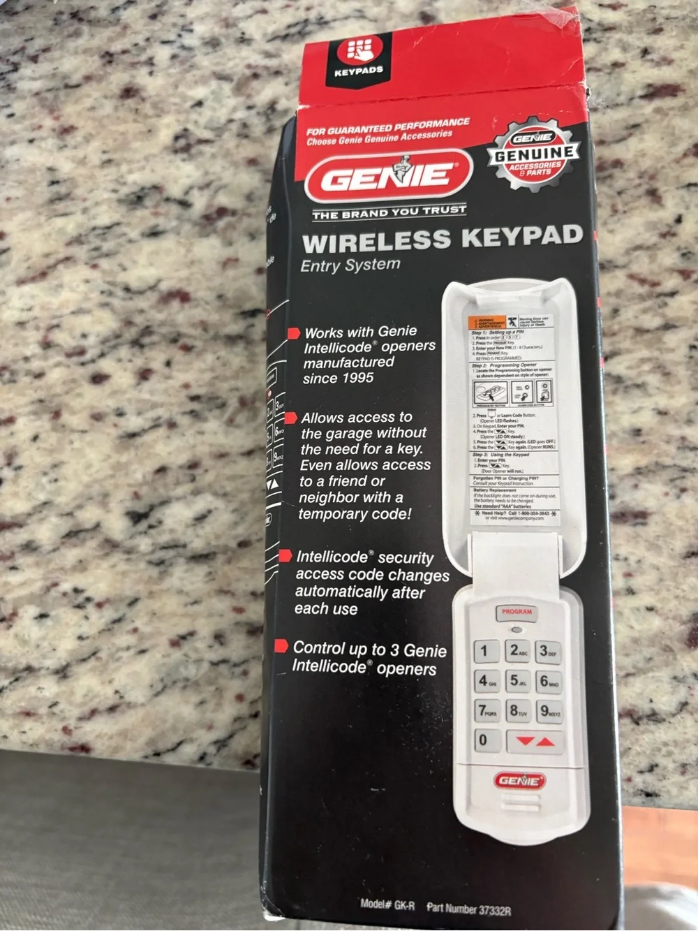 Wireless Keypad Entry System - White
